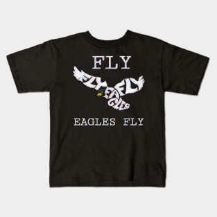 Fly Eagles Fly Kids T-Shirt